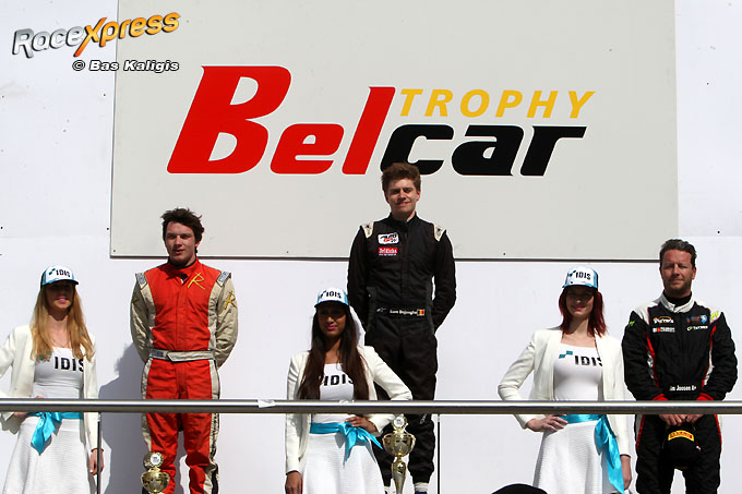 Podium Superlights race 1